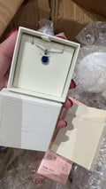 施华洛世奇蓝钻项链